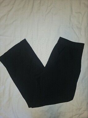 H&M Black Wide-Leg Pants